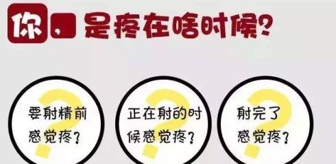 射精下面疼怎么回事?别让射精成为男性性福的“终点”